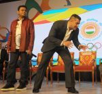 Salman Khan, A R Rahman at Rio Olympics meet in Delhi on 18th July 2016